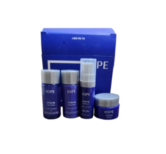 [Trial Kit] IOPE Stem 3 Trial Kit (4 items) from Korea