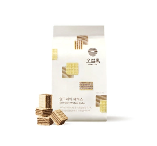 OSULLOC Earl Grey Wafers Cube(Cookies), 1 Pack 100g from Korea_KT
