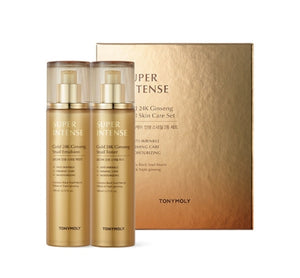 TONYMOLY Super Intense Gold 24K Gingseng Snail Set (4 Items) from Korea