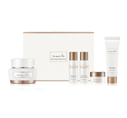 The Saga of Soo Hyoyeyun Botanical Energy Cream Dec. 2023 Set (5 Items) from Korea