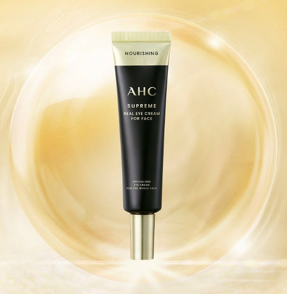 AHC Supreme Real Eye Cream For Face 1 Pack (30ml x 2ea) from Korea