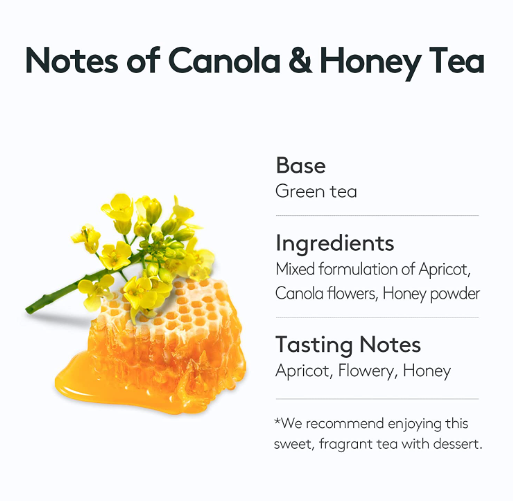 OSULLOC Canola Honey Tea, 1 Box 20ea, from Korea_KT