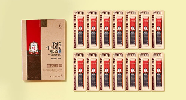 JungKwanJang Red Ginseng Extract Everytime Balance Fit (10ml x 14 pack) from Korea