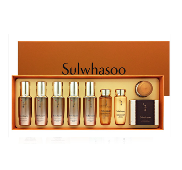 Sulwhasoo Herblinic Intensive Infusion Ampoules Set (9 Items) + Sample(2 Items) from Korea