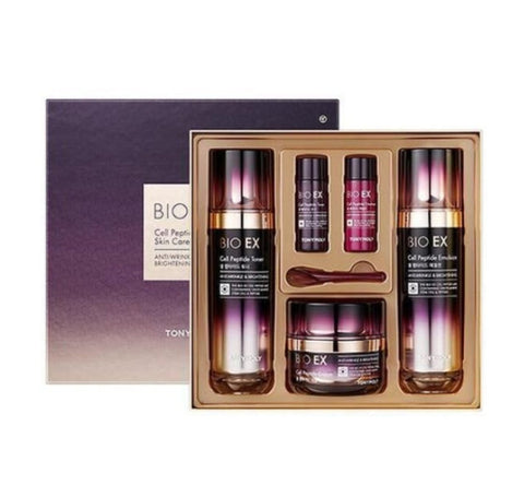 TONYMOLY BIO EX Cell Peptide Skincare Set (5 Items) from Korea