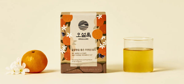 OSULLOC Tangerine Flower Tea, 1 Box 10ea, from Korea_KT