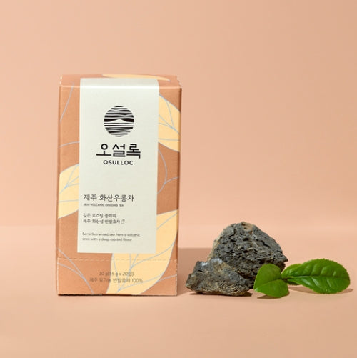 OSULLOC Jeju Volcanic Oolong Tea, 1 Box 20ea, from Korea_KT