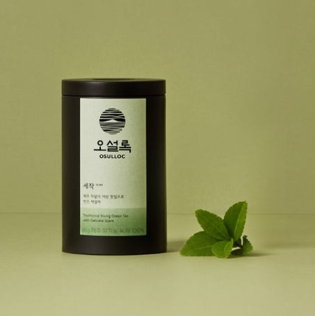 OSULLOC Sejak Green Tea, 1 Pack 80g (Leaf Tea, Green Tea) from Korea_KT