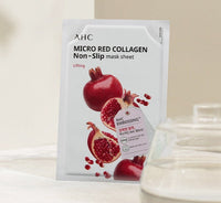 AHC Micro Red Collagen Non-Slip Mask Sheet 1 Pack (10ea) from Korea