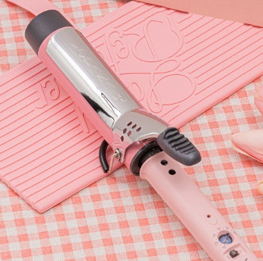 VODANA Glam Wave Curling Iron 36/ 40mm Pink Colour from Korea_H