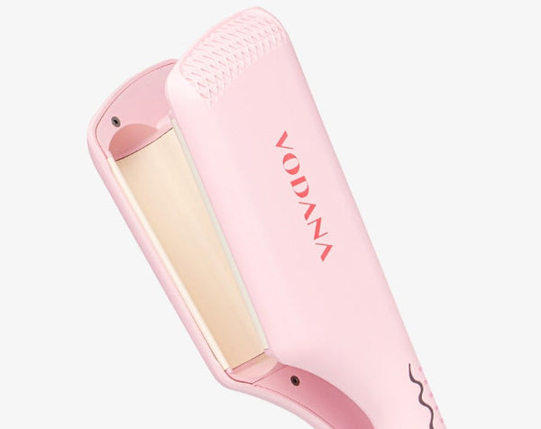 VODANA Triple Flow Wave Iron 32mm, Pink Vanilla from Korea_H