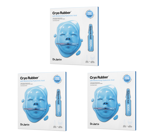 3 x Dr.Jart+ Cryo Rubber With Moisturizing Hyaluronic Acid from Korea