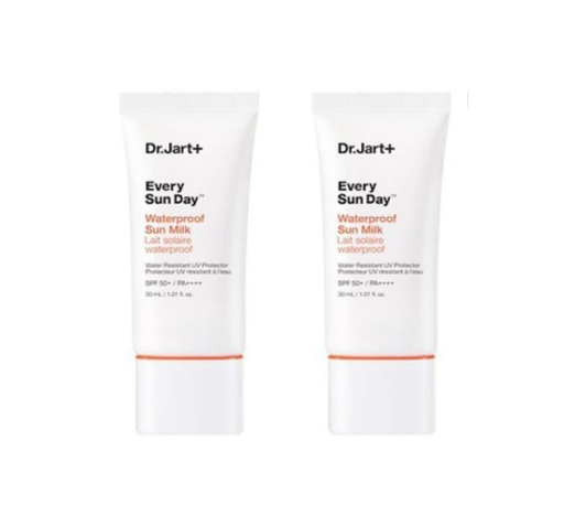 2 x Dr.Jart+ Every Sun Day Waterproof Sun Milk 30ml from Korea_S