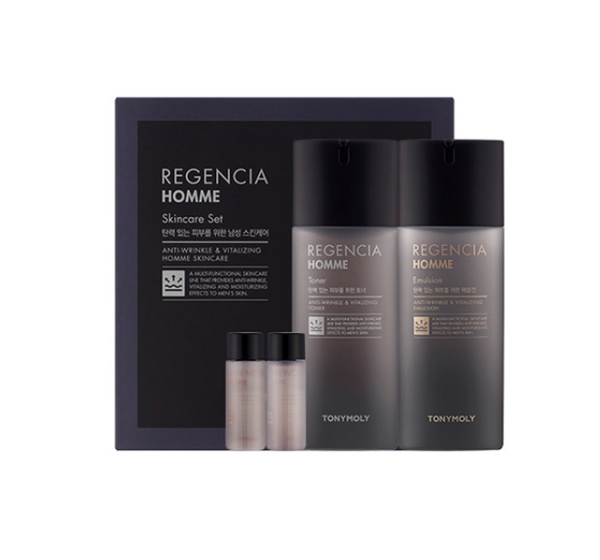 [MEN] TONYMOLY REGENCIA HOMME Skincare Set (4 Items) from Korea