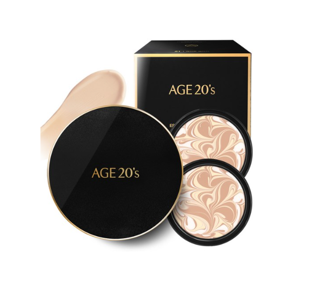 AGE 20's Signature Essence Pact Intense Cover Case + Refill(x2) #13 #21 #23 from Korea_MU_2212