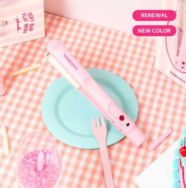 VODANA Soft Bar Flat Iron Pink Vanilla Body from Korea_H