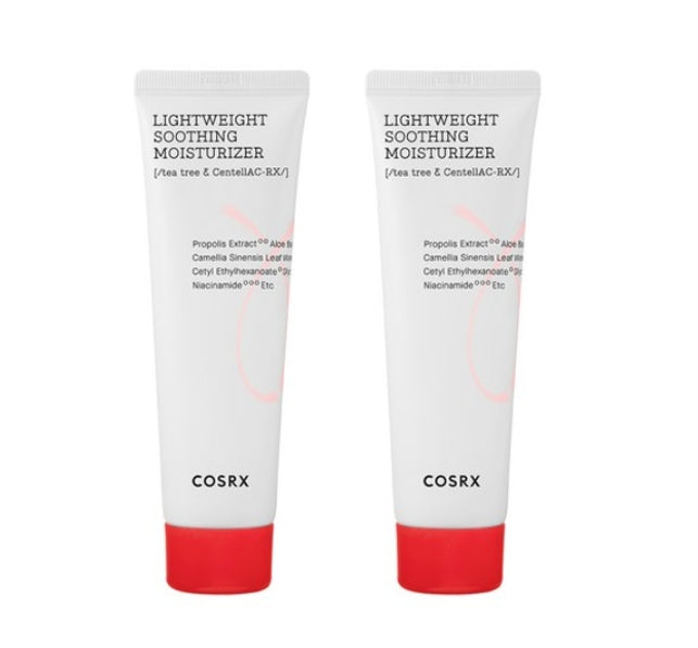 2 x COSRX AC Collection Lightweight Soothing Moisturizer 80ml from Korea