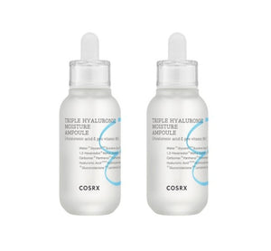 2 x COSRX Hydrium Triple Hyaluronic Moisture Ampoule 40ml from Korea