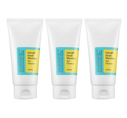 3 x COSRX Low pH Good Morning Gel Cleanser 150ml from Korea