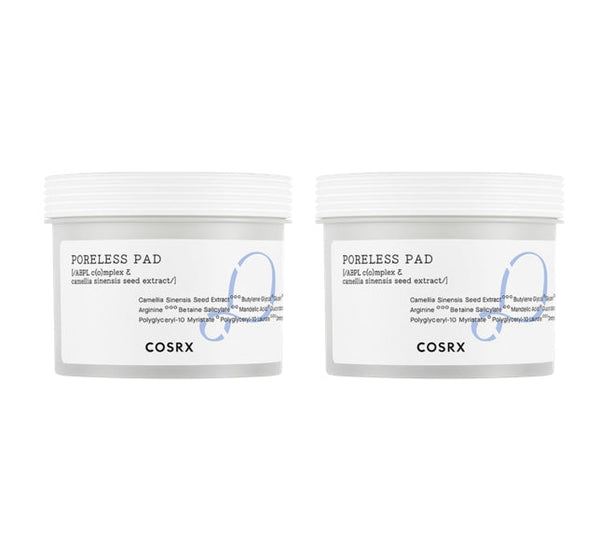 2 x COSRX Poreless Pad 70 pads from Korea