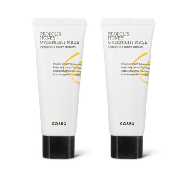 2 x COSRX Proplis Honey Overnight Mask 60ml from Korea