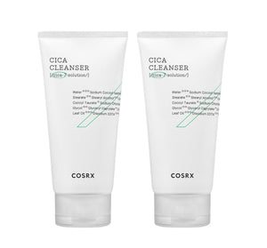 2 x COSRX Pure Fit Cica Cleansing Foam 150ml from Korea