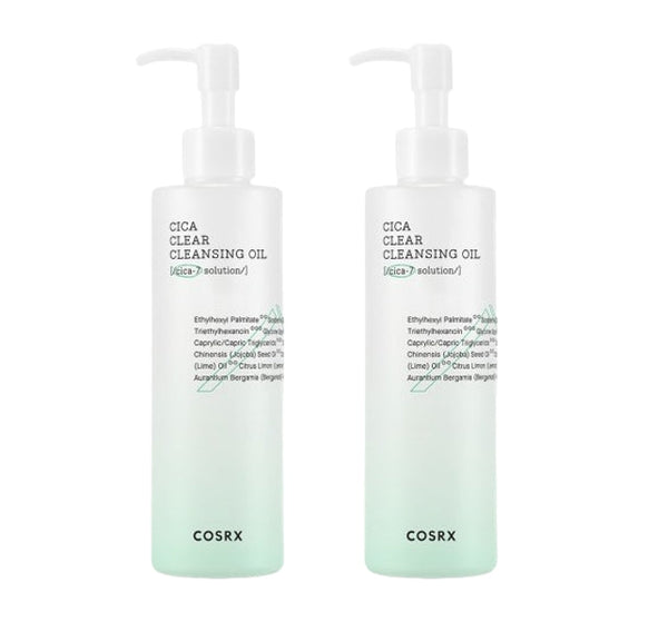 2 x COSRX Pure Fit Cica Clear Cleansing Oil 200ml from Korea