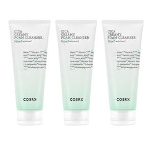 3 x COSRX Pure Fit Cica Creamy Foam Cleanser 150ml from Korea