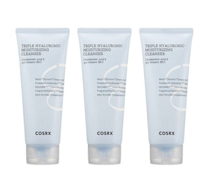 3 x COSRX Triple Hyaluronic Moisturizing Cleanser 150ml from Korea