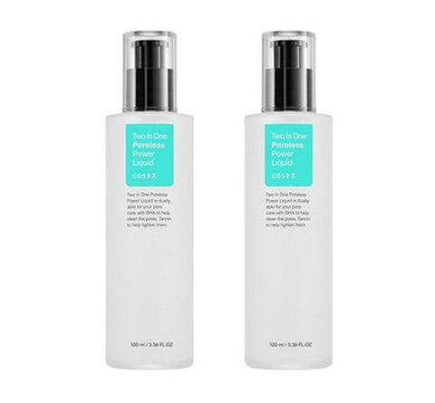 2 x COSRX Two in One Poreless Power Liquid 100ml from Korea